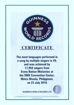 Guinness Certificate